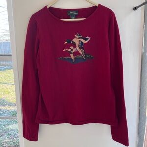Vintage Ralph Lauren Mallard Duck Sweater Top